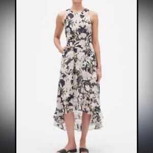 Banana republic floral midi/maxi dress